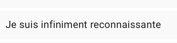 Message reçu à propos du social club